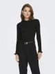 ONLLESLIE L/S LACE MIX TOP JRS NOOS