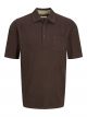 JPRBLUWESTON WAFFLE SS POLO