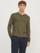 JPRBLAWILLIAM KNIT POLO LS