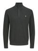 JPRBLURONY KNIT HALF ZIP