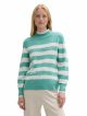Cozy stripe pullover