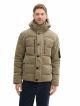 puffer jacket with hood
