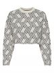 KOGANNY LS SHORT O-NECK KNT