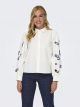 ONLZORA LISE LS EMB. SHIRT WVN CS
