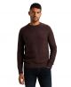 Crewneck cotton heather plated ble