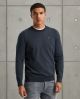 Crewneck essential cotton stretch