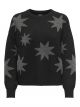 ONLROSIE LS O-NECK GLITTER KNT