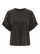 ONLLUCY LIFE S/S LOOSE STUDS TOP JR