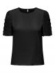 ONLEMERY LIFE S/S O-NECK MIX TOP JR