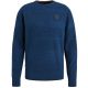 R-neck cotton structure knit