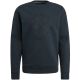 Crewneck waffle jersey