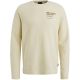 Long sleeve r-neck structured piqu