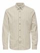 ONSMICHAEL REG TWILL STRIPE LS SHIR
