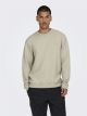 ONSADLER REG QUILT CREW NECK SWEAT