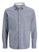 JPRBLUEMMET HERRINGBONE L/S SHIRT