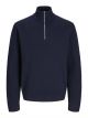 JPRBLAMILANO STITCH KNIT HALF ZIP S