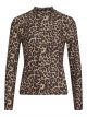 VILEOA VISCOSE L/S ROLLNECK TOP / L