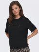 ONLCELIA BOXY S/S WORD TOP BOX JRS