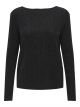 ONLCAROL L/S 2-WAY GLITTER MIX TOP
