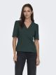 ONLANIE SS V-NECK TOP PNT