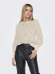 ONLFIE LS O-NECK GLITTER KNT