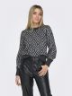 ONLFIE LS O-NECK GLITTER KNT