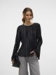 VMRIKKI WIDE PLISSE LS TOP JRS