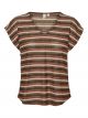 VMRILLA S/S V-NECK T-SHIRT JRS BTQ