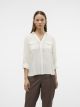 VMBUMPY LS GLITTER SHIRT WVN GA NOO