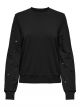 ONLBRITT L/S EMB. O-NECK BOX UB SWT