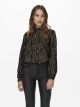 ONLSTAR L/S SMOCK TOP WVN