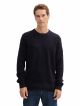 structure mix nep knit