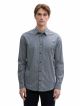 fitted printed stretch shirt