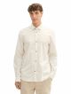 fitted printed poplin shirt