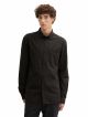 fitted structured shirt