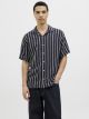 JJEENZO STRIPE RESORT SHIRT SS SN