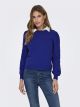 ONLKATIA LS STRUCTURE PUFF O-NECK C