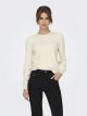 ONLKATIA LS STRUCTURE PUFF O-NECK C