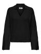 ONLMONNA LS SPLIT NECK COLLAR CC KN