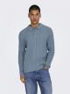 ONSFLYNN REG 5 PBT STRUC LS POLO KN