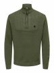 ONSRHETT REG 7 HALF ZIP KNIT CS