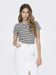 JDYSOLAR S/S O NECK TOP JRS NOOS