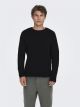 ONSERIC REG 12 STRUC CREW KNIT NOOS