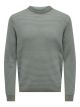 ONSTAPA REG 12 STRUC LS CREW KNIT N