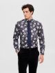 SLHSLIM-ETHAN SHIRT LS AOP NOOS