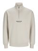 JWHVESTERBRO SWEAT QUARTER ZIP HN