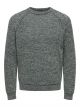 ONSFELIP LIFE REG 5 TWIST CREW KNIT