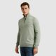 Half zip collar cotton stretch