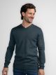 Men Knitwear V-Neck Basic