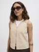 JXSELMA BRODERIE ANGLAISE ZIP TOP W